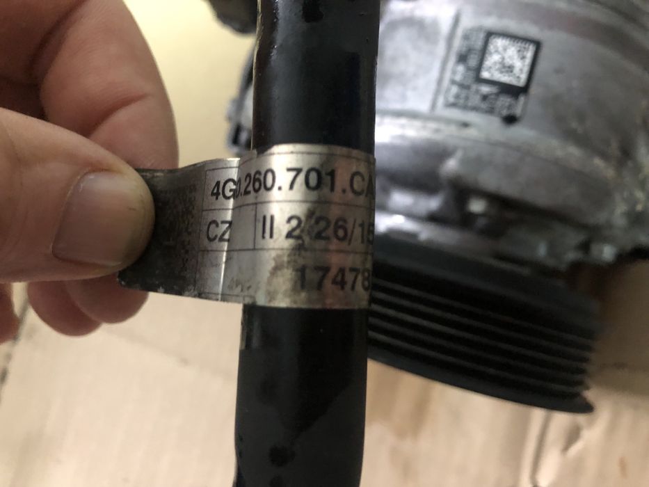 Compresor Ac Audi 3.0tdi euro6 CRT cod: 4M0820803J. Conducta ac