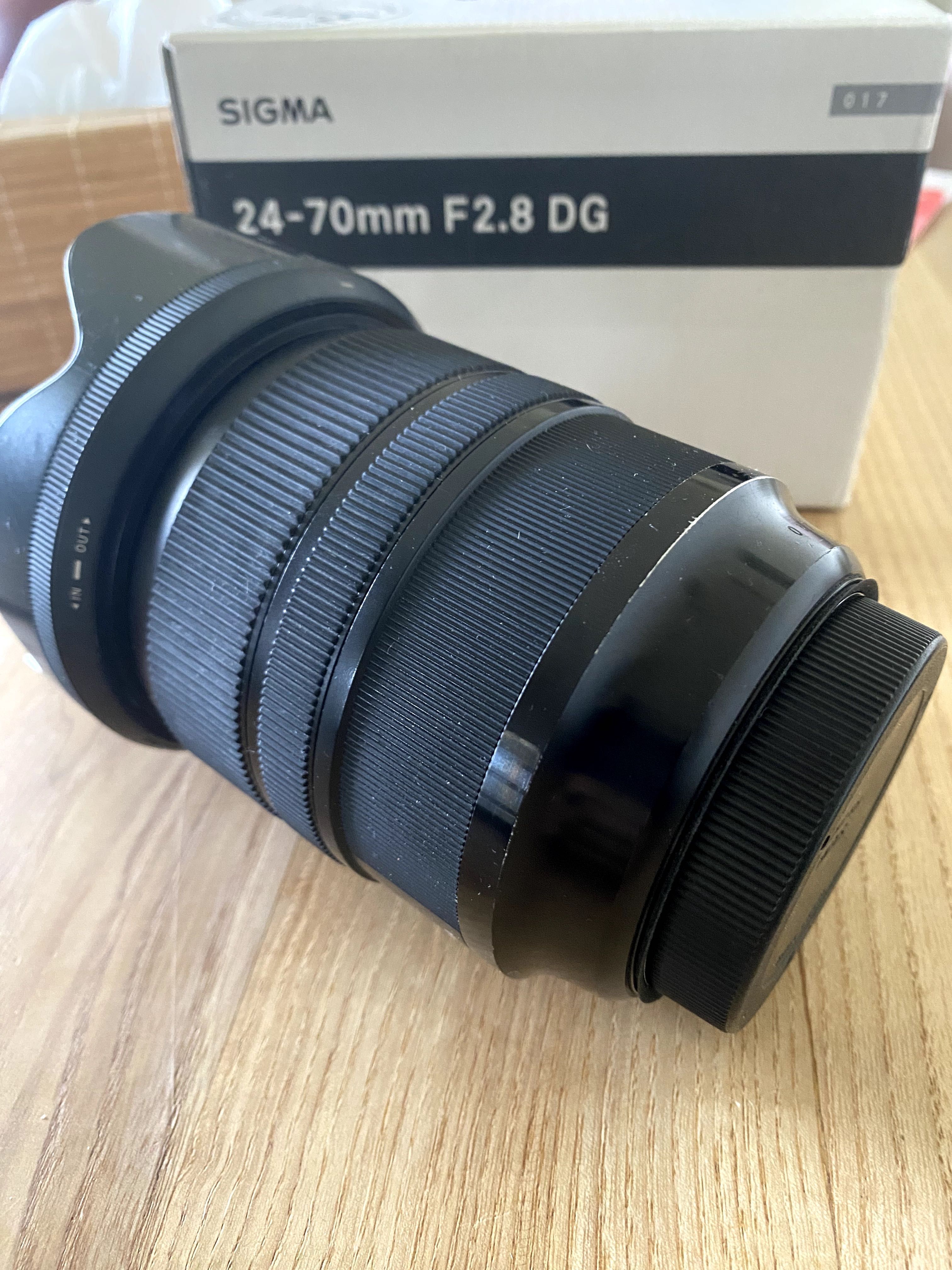 Sigma 24-70mm ART 2.8 canon ef cu garatie 12 luni