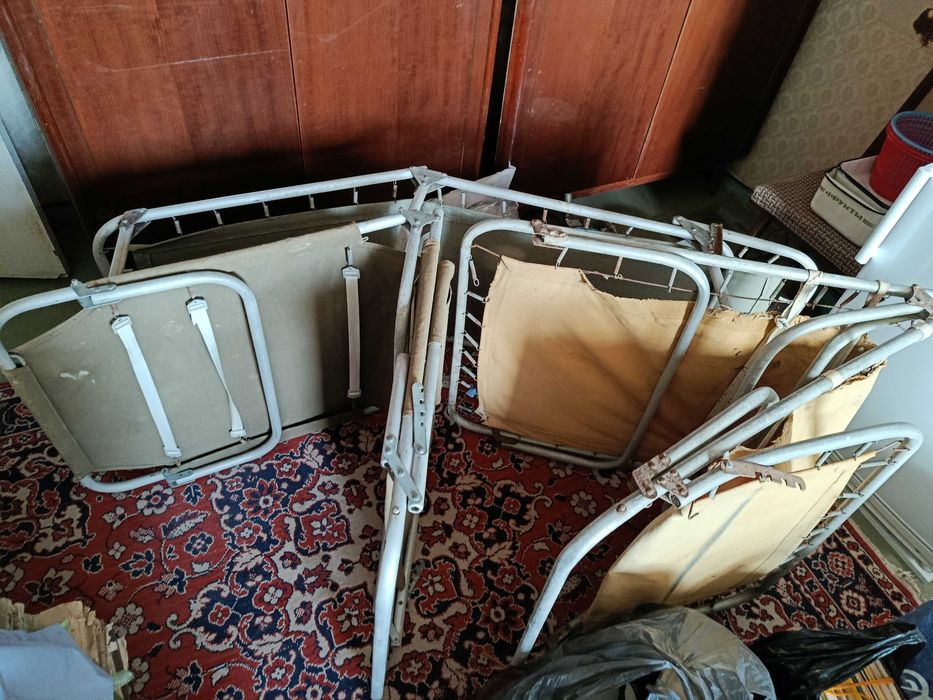 Раскладушки 4 шт БУ