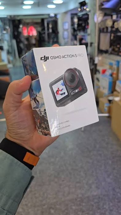 Camera video sport DJI Osmo Action 5 Pro, Wi-Fi, Bluetooth, Sigilat