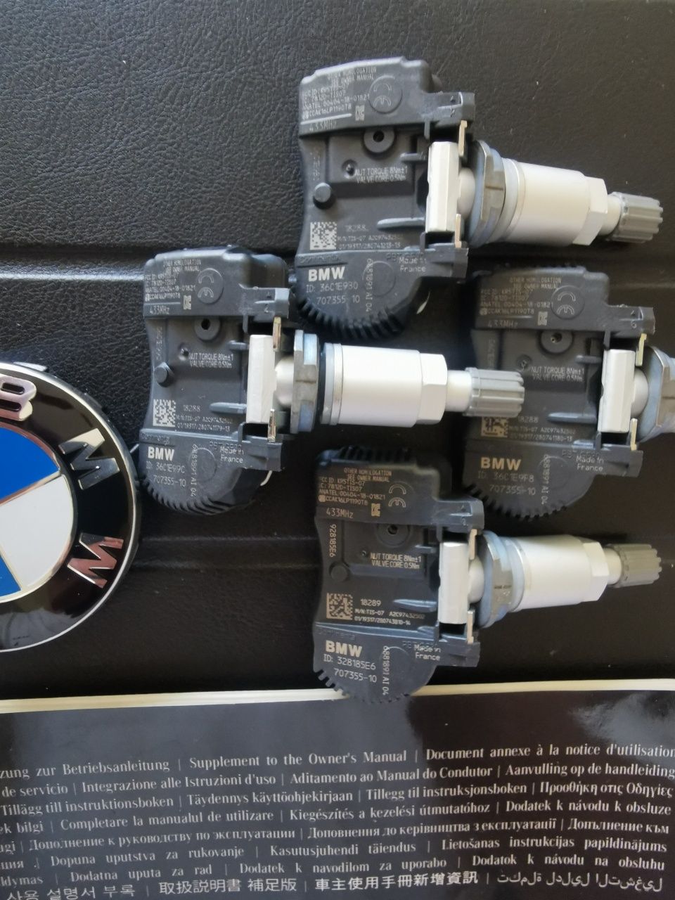 Senzori presiune roti BMW F30 F32 F34 F15 F16 seria 3 4 X5 X6