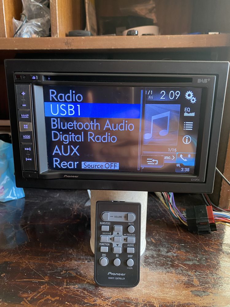 Pioneer AVIC-F9880DAB - ТОП!!- GPS, USB, Bluetooth DVD CD сд радио