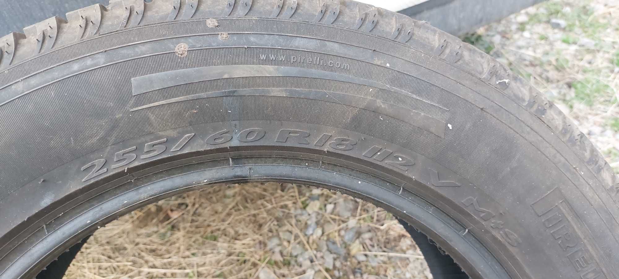 Гуми за джип 255/60/18,pirelli scorpion