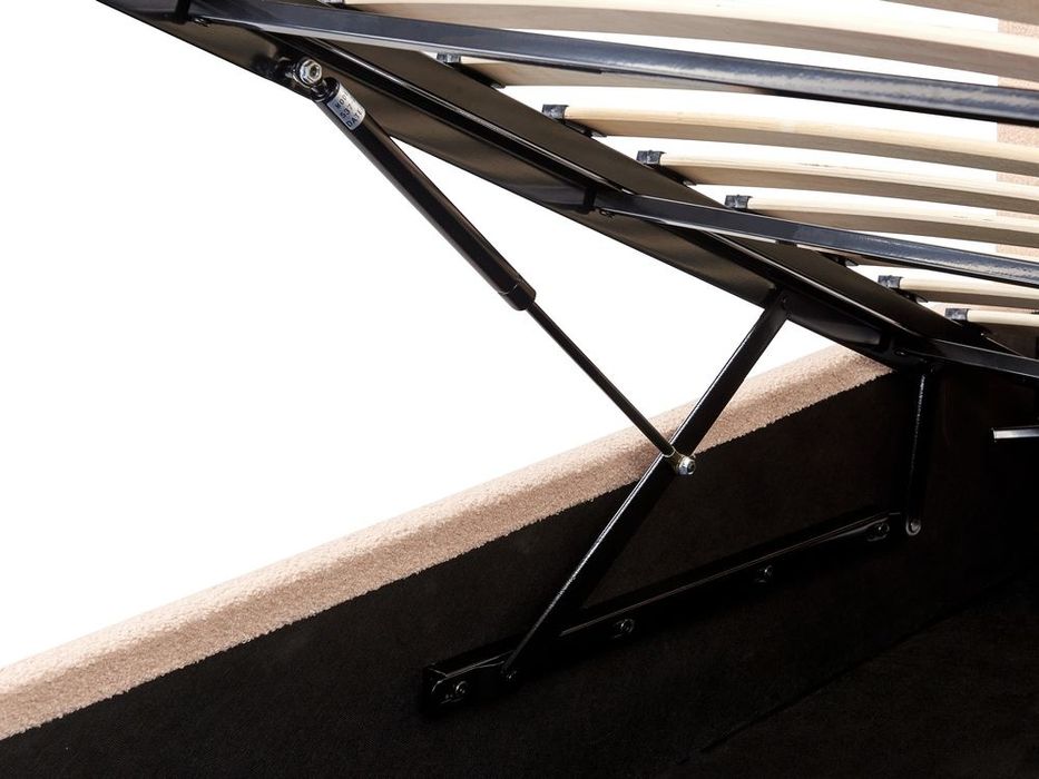 NOU Pat dormitor 180cm ORBEY, boucle, bej