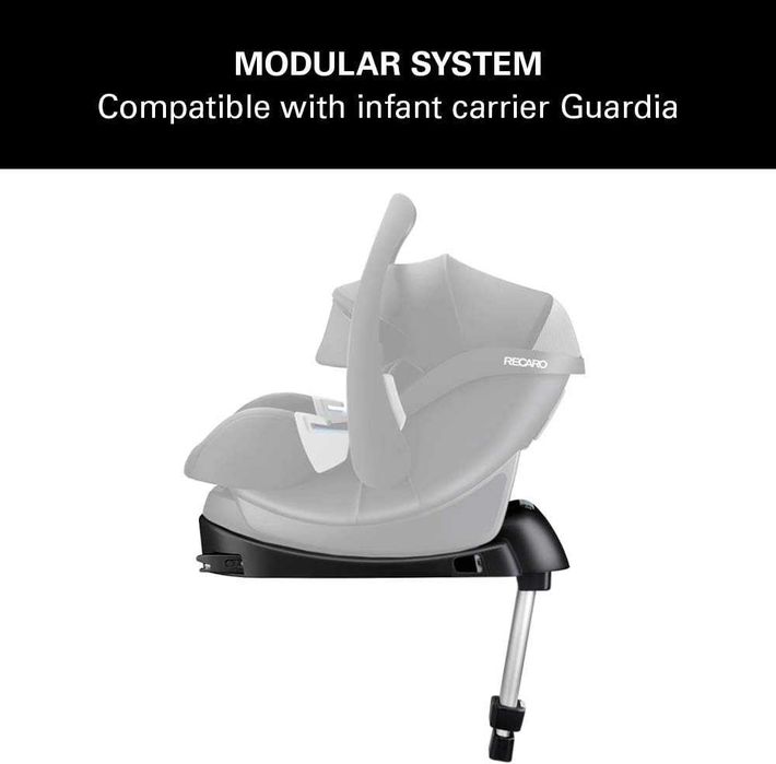 Scoica auto copil Recaro Privia Mocca + baza ISOFIX