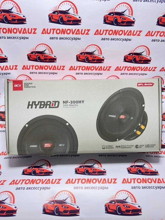 Динамик ACV NF-200HY SPL Show 20 см | Naqd yoki Muddatli to‘lov