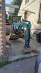 Miniexcavator 2 tone Kubota motor