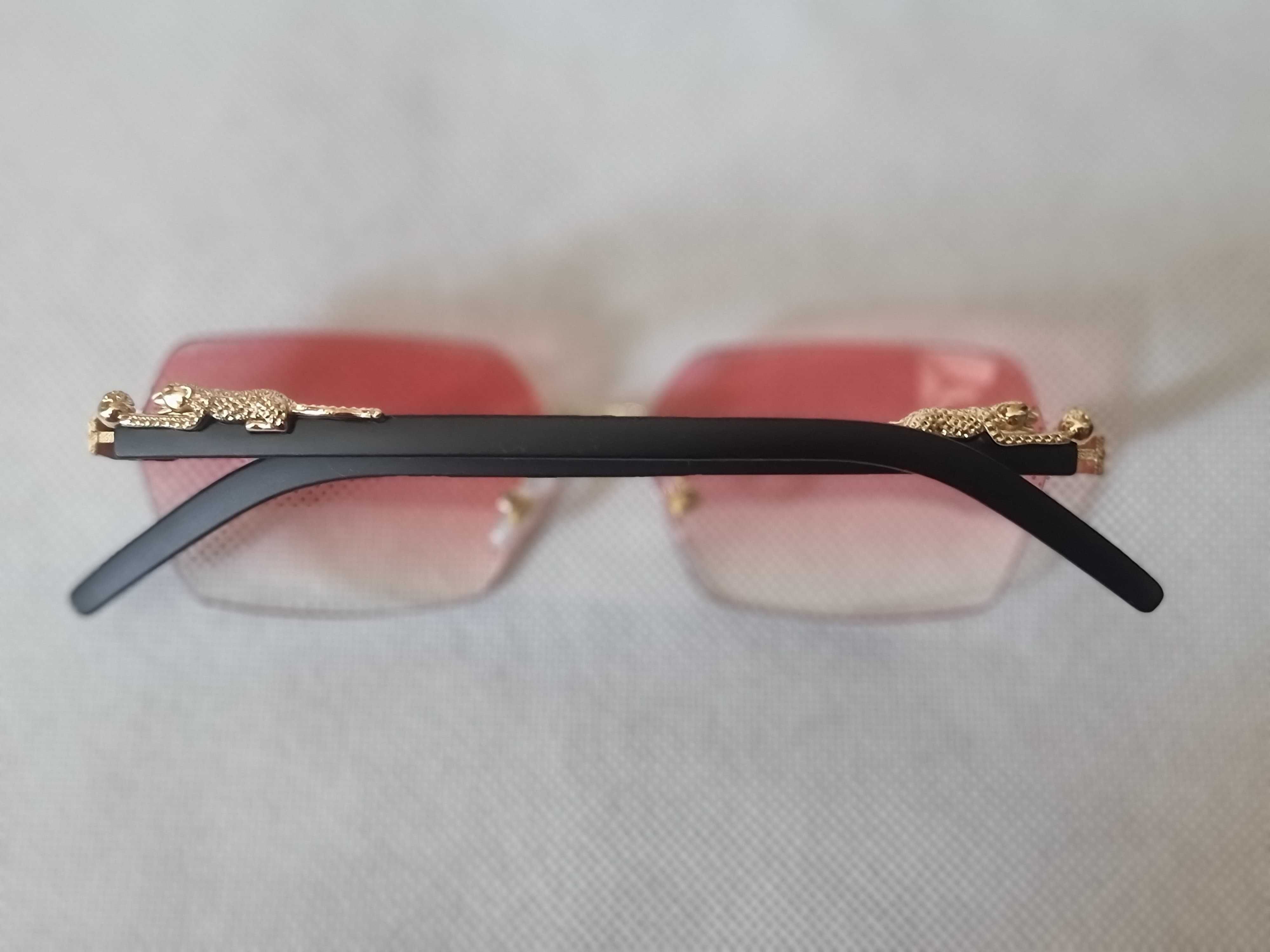 Ochelari de soare Cartier model 8335 lentila roz