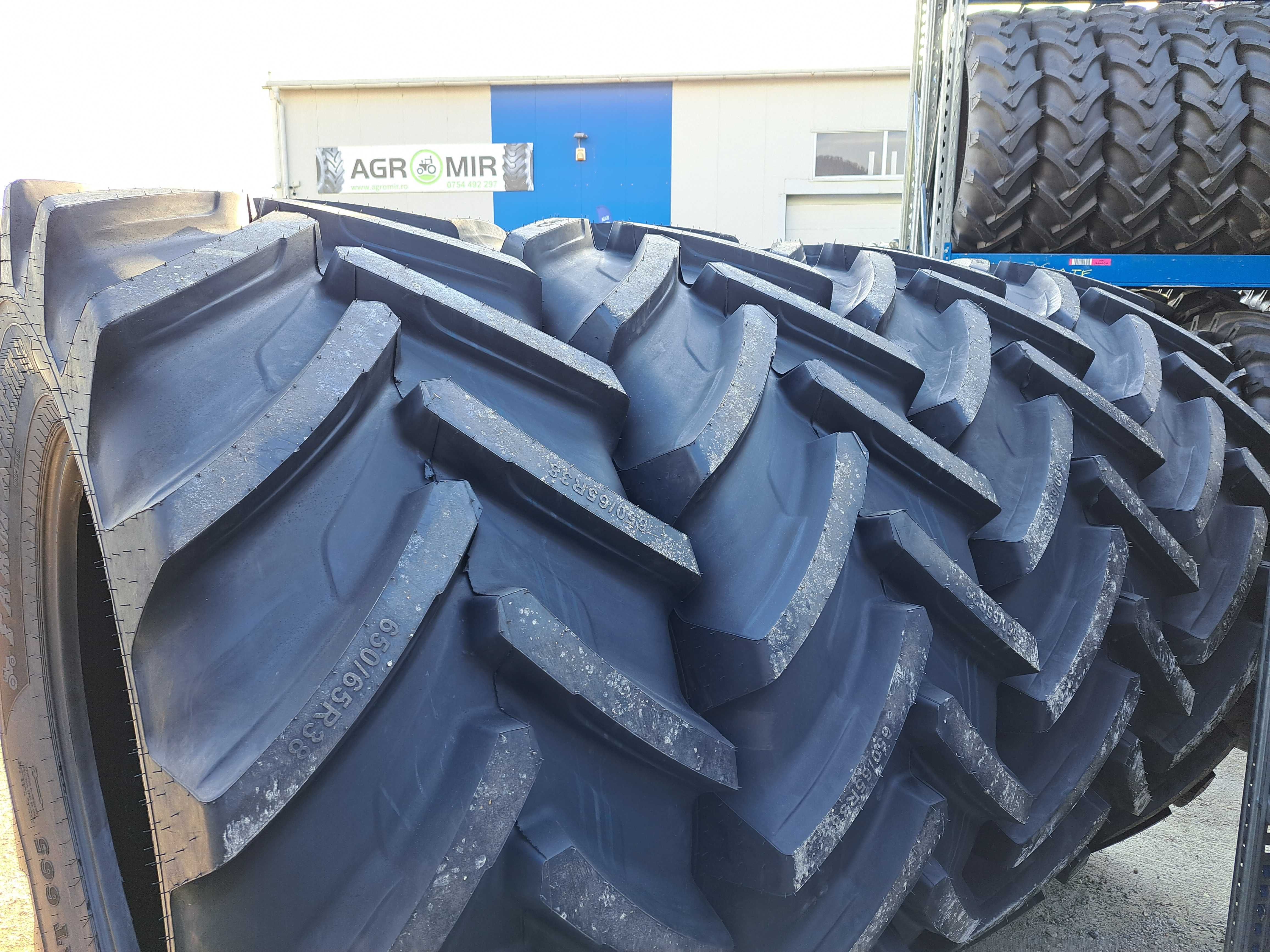 Cauciucuri noi 650/65R38 marca MRL anvelope radiale TRACTOR CASE