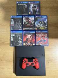 Продам Playstation 4 Fat 1 TB PS4 с играми