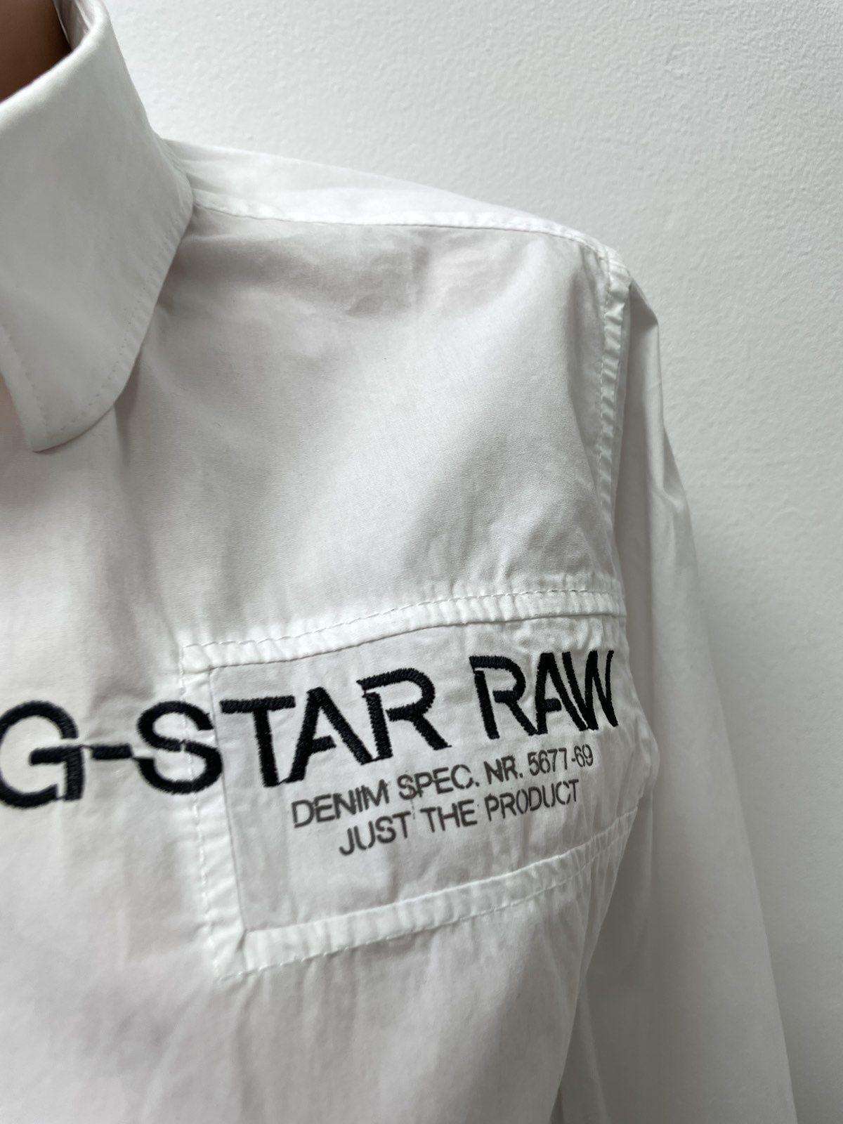 G-STAR  размер M / L дамска риза бяла