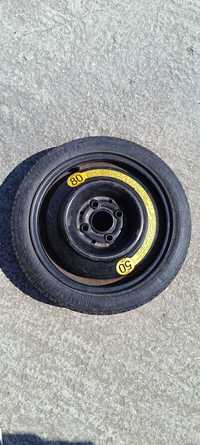 Резервна гума тип патерица R14 4x100 Opel Corsa C