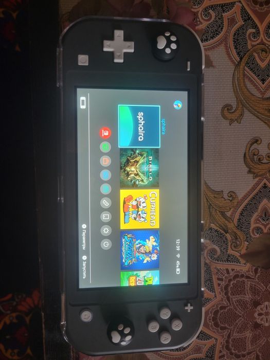 Nintendo switch lite чипованная 128 gb