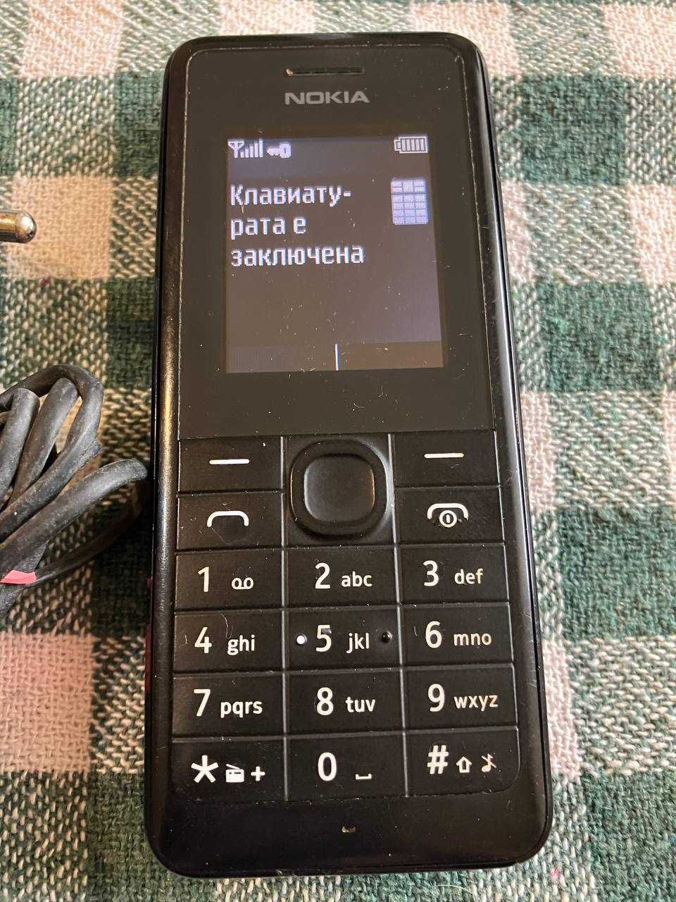 Телефон Nokia 106 с БГ меню