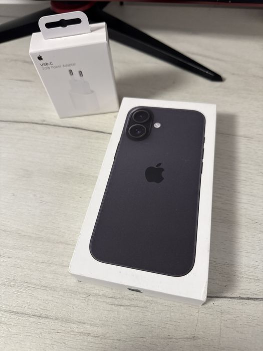 Iphone 16 256Gb Nou Sigilat + Adaptor Original