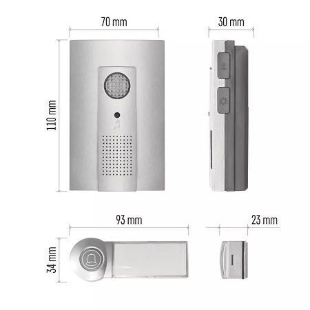 Безжичен звънец EMOS - нов с вкл.батерии