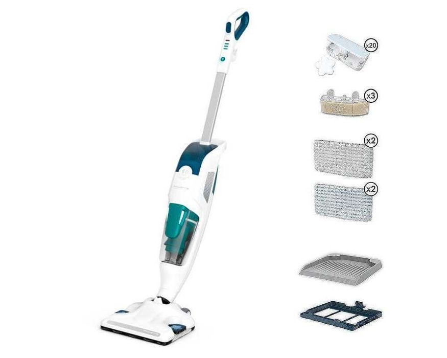 Парочистачката Rowenta RY7777WH Clean & Steam Revolution