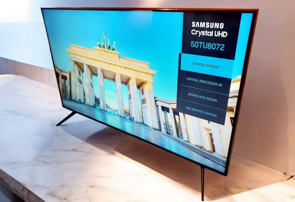 Телевизор ( КАТО НОВ)  -  Samsung 50 ИНЧА - Smart - 4K - Ultra -  HD !