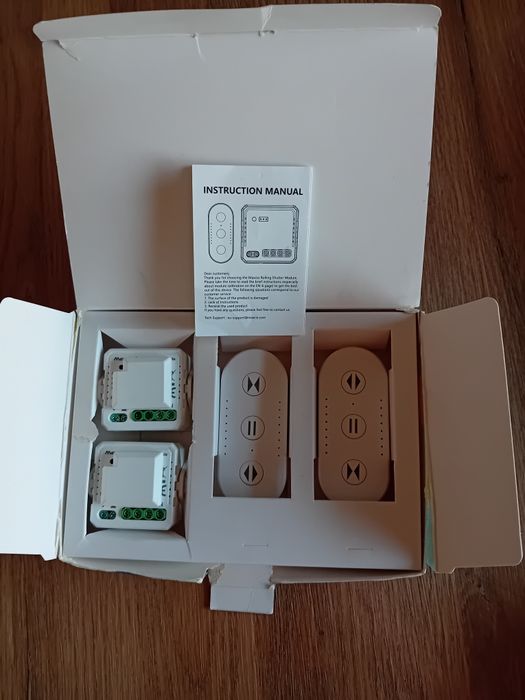 Управление за щори, пердета, гаражни врати WiFi + 2 дистанционни