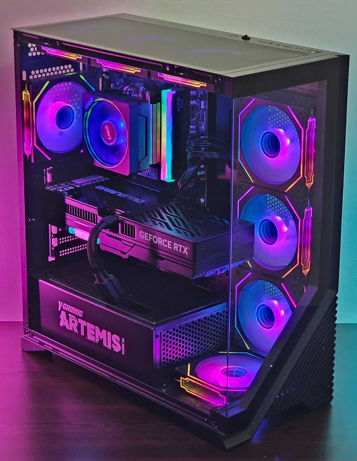 RTX 5070/Ryzen 7-7700/RAM 32GB/SSD 1TB/Чисто Нов+Гранция!