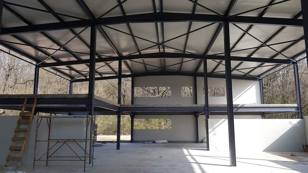 Hala metalica 12 x 40 x 5h