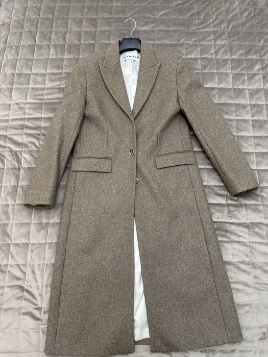 Стильное новое пальто Remain, демисезонное, бежевое, оригинал