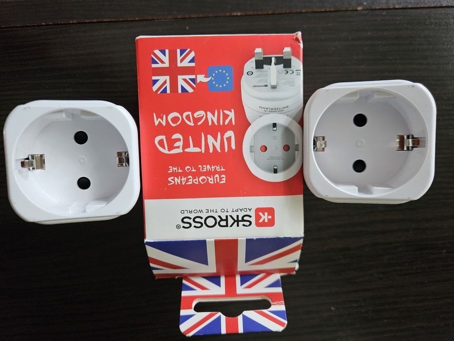 Adaptoare prize  Schuko  UK  la   UE  ideale pentru călătorii