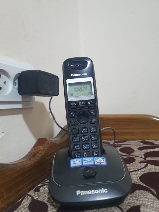 Домашний телефон Panasonic ишлаши яхши