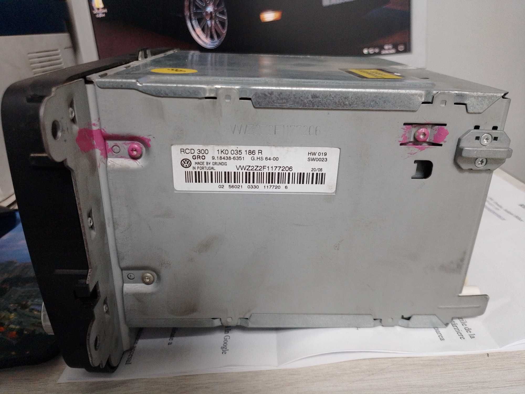 CD Player Original VW RCD 300