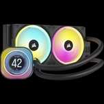 Cooler Corsair iCUE LINK H100i LCD AIO 240 mm Intel/ AMD Black