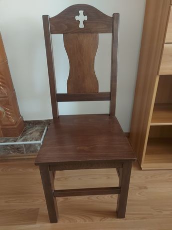 Scaun bisericesc lemn masiv scaun pentru biserica