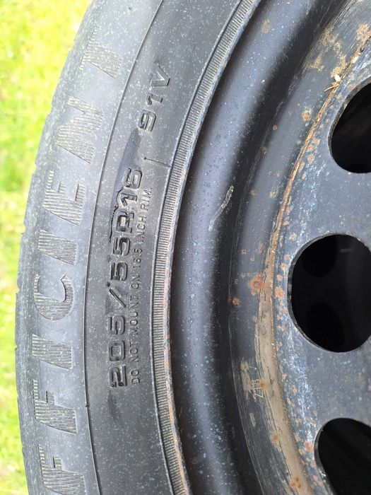 Железни джанти 16 цола ЕТ50 6 1/2 J16 142  с гуми Goodyear