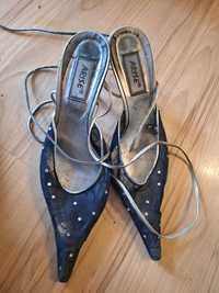 Официални бални обувки синьо / сиво 40EU