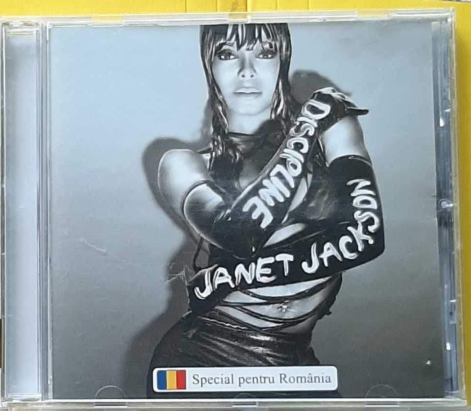 4 Cd-uri muzica originale JANET JACKSON, ANASTACIA