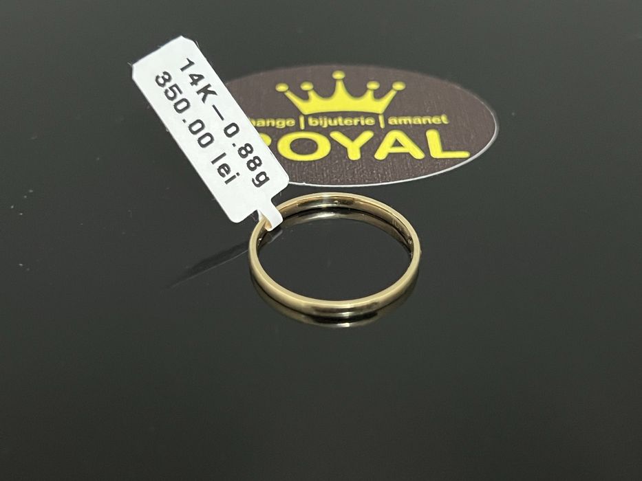 Bijuteria Royal CB : Verigheta simpla aur 14k 0,88 grame