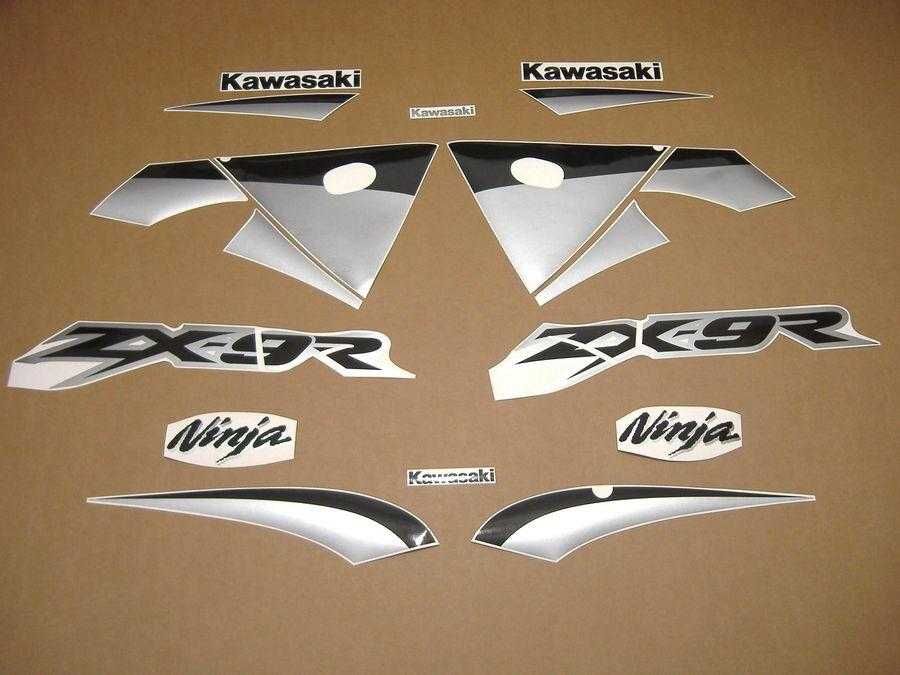 Стикери Kawasaki ZX9R 1994-2003 ninja 2000 кавазаки зх9р 1999 лепенки