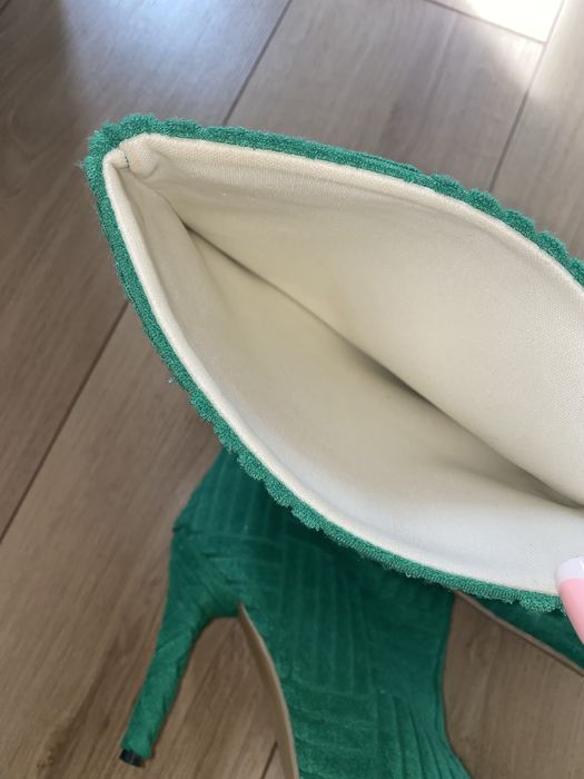 Ботуши с висок ток + шапка