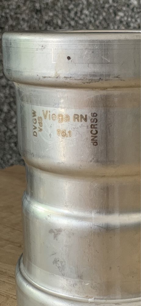 Mufa inox Viega RN 76.1