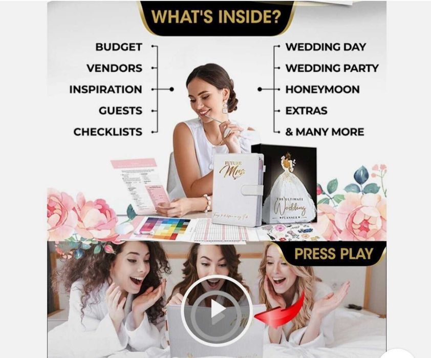 Сватбен/Луксозен организатор-Wedding Planner Luxury Organiser Stunning