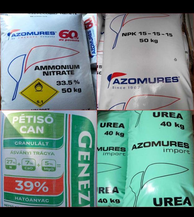 Azot, Uree, Nitrocalcar, Complex