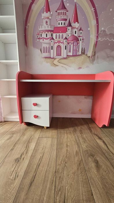 Mobila copii Mobexpert  set, birou dulap comoda cu oglinda