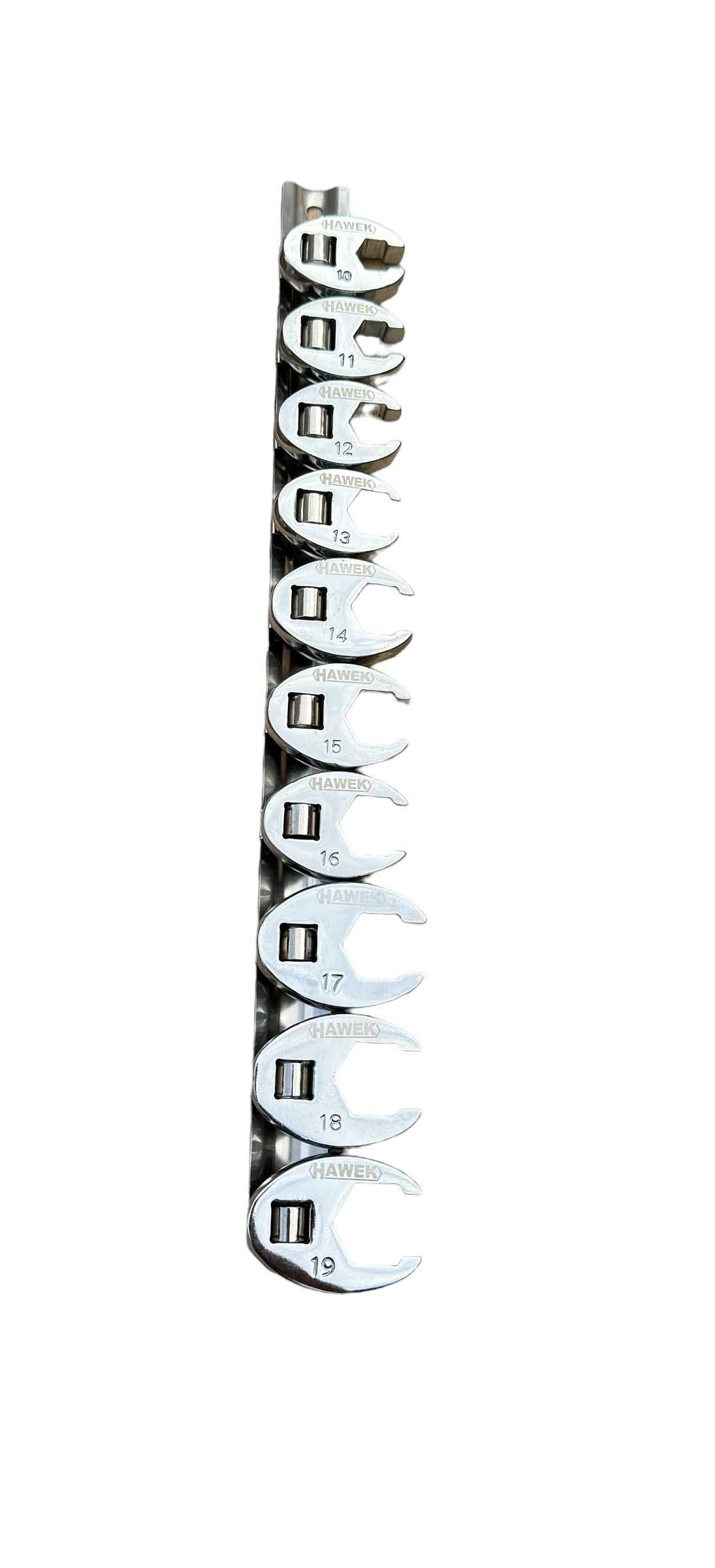 Комплект ключове ПАЧИ КРАК - 10бр , 10-19mm  HAWEK
