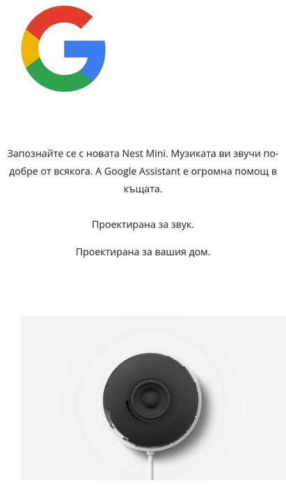 Google Nest Mini 2 / Mini 1
