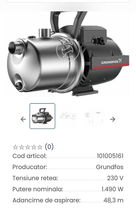 Vand pompa grundfos