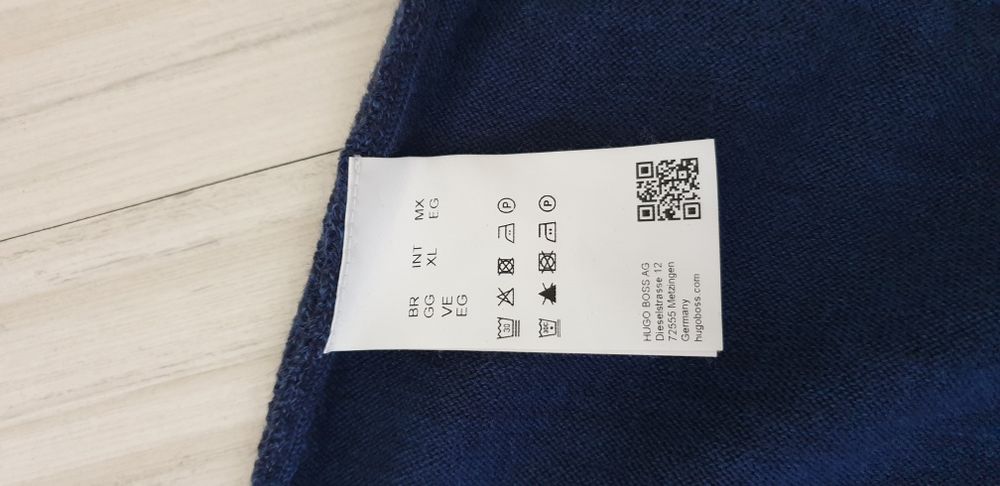 Hugo Boss Elfonso Wool Half Zip XL ОРИГИНАЛ! Мъжкa Жилетка  с 3/4 Цип!