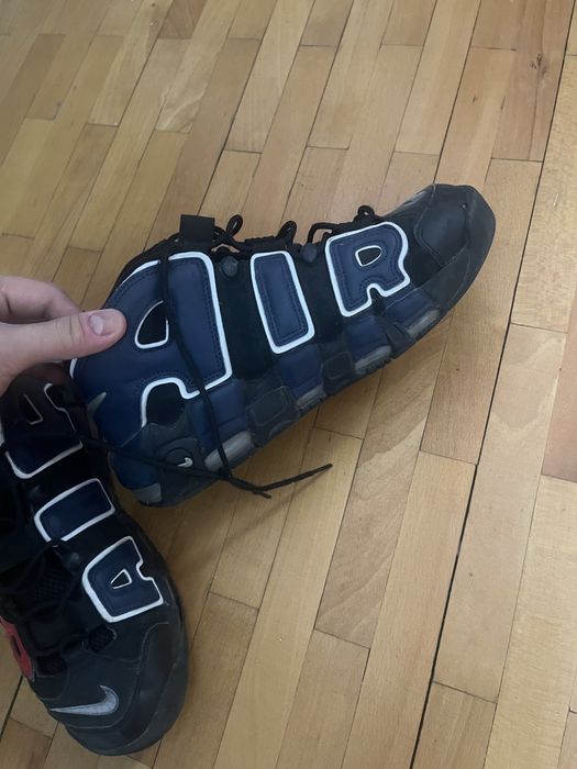 Adidasi nike uptempo blue&red