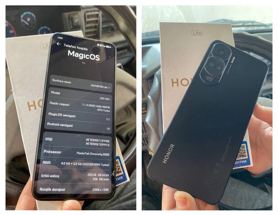 Honor 90 lite 5G ideal