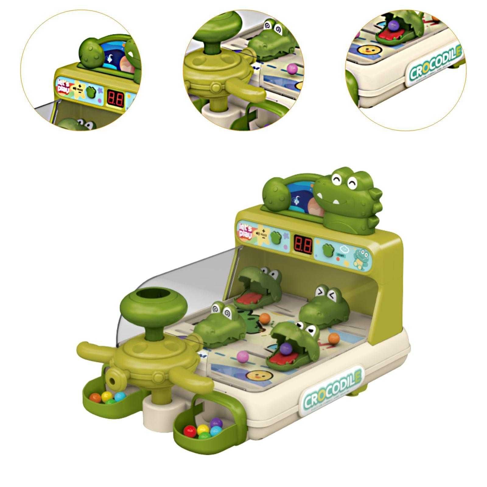 Joc de Pinball-Crocodil, 40 de Bile pt Tintire si Tabela de Scor