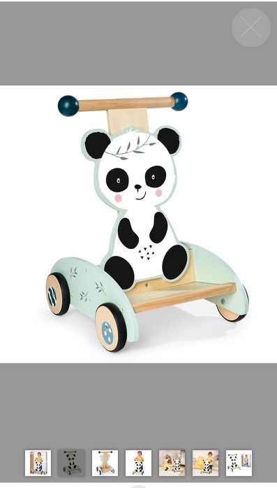 Детски дървен Уокър