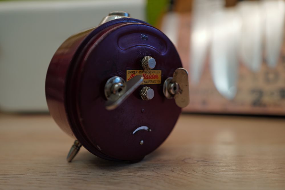 Ceas de masa JUNGHANS Bivox alarma tritium mitar